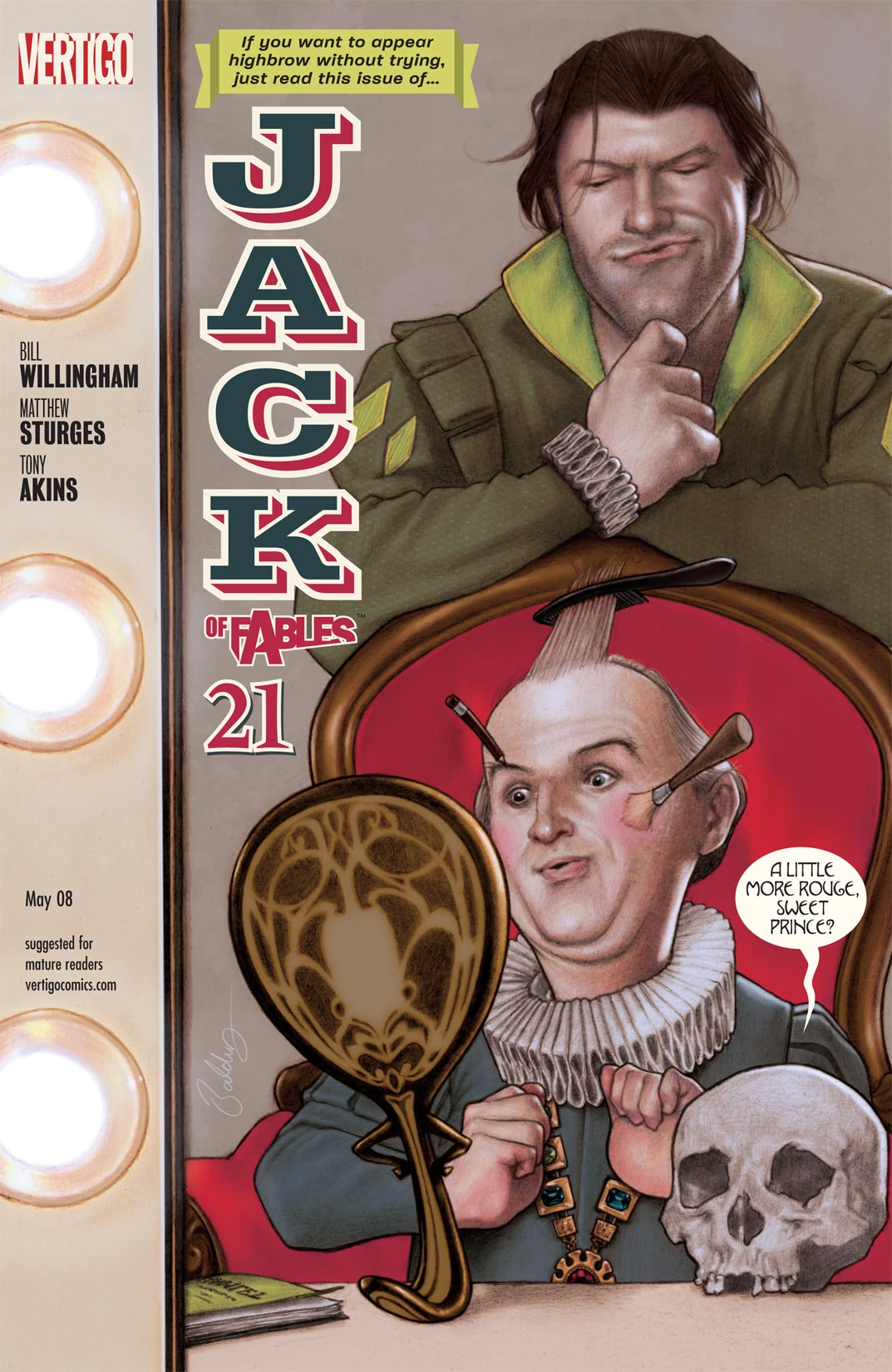 Jack of Fables #21 (DC, 2008 — Cover A) cover